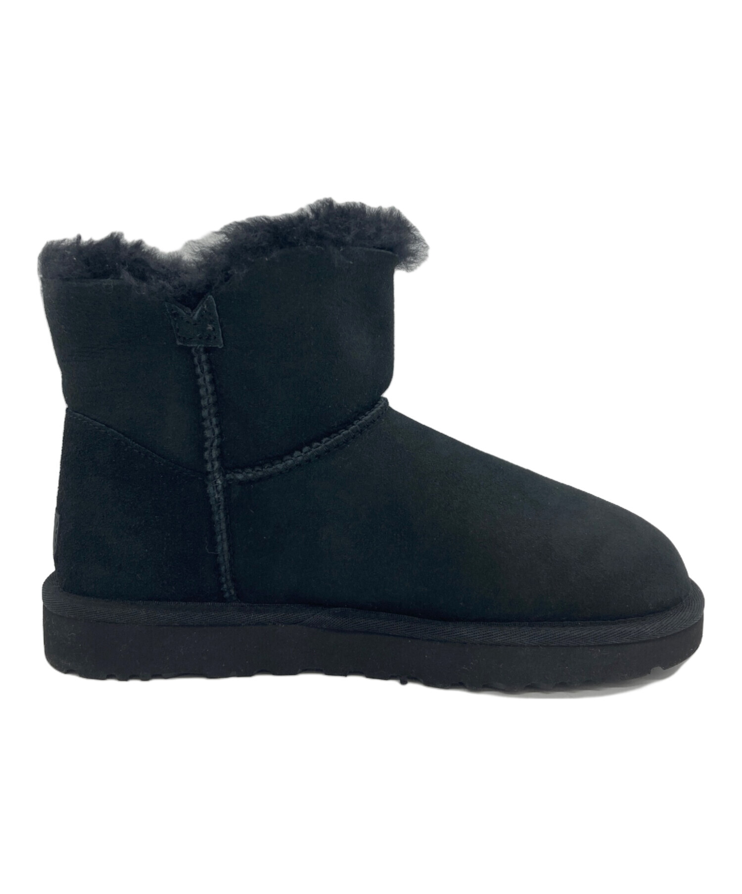 中古・古着通販】UGG (アグ) ムートンブーツ ブラック サイズ:24