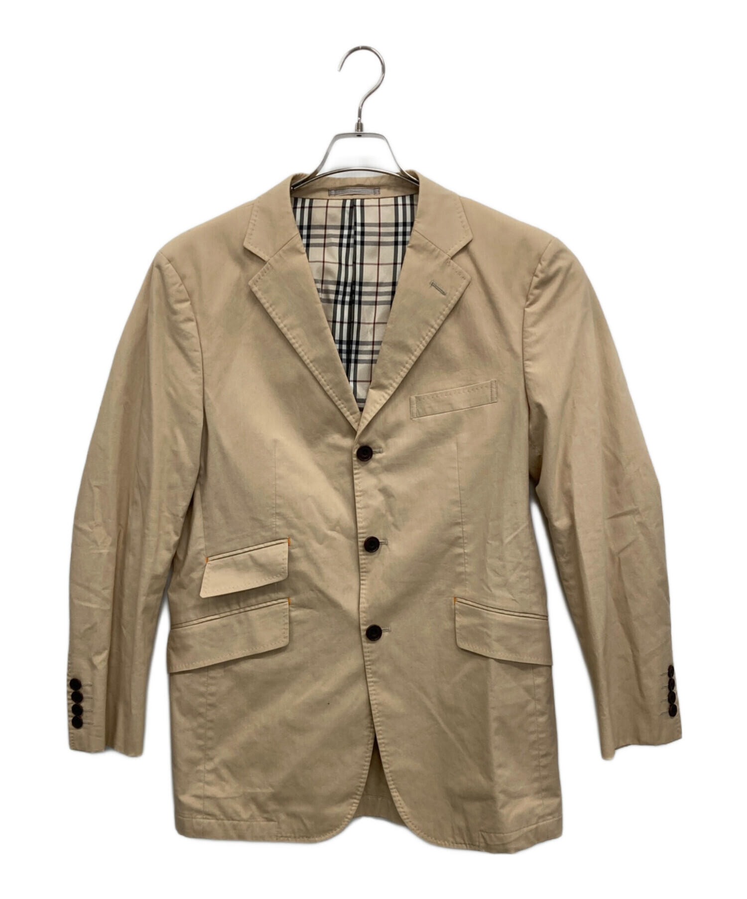 BURBERRY BLACK LABEL ベージュ ジャケット 中古・古着通販】BURBERRY BLACK LABEL (バーバリーブラックレーベル