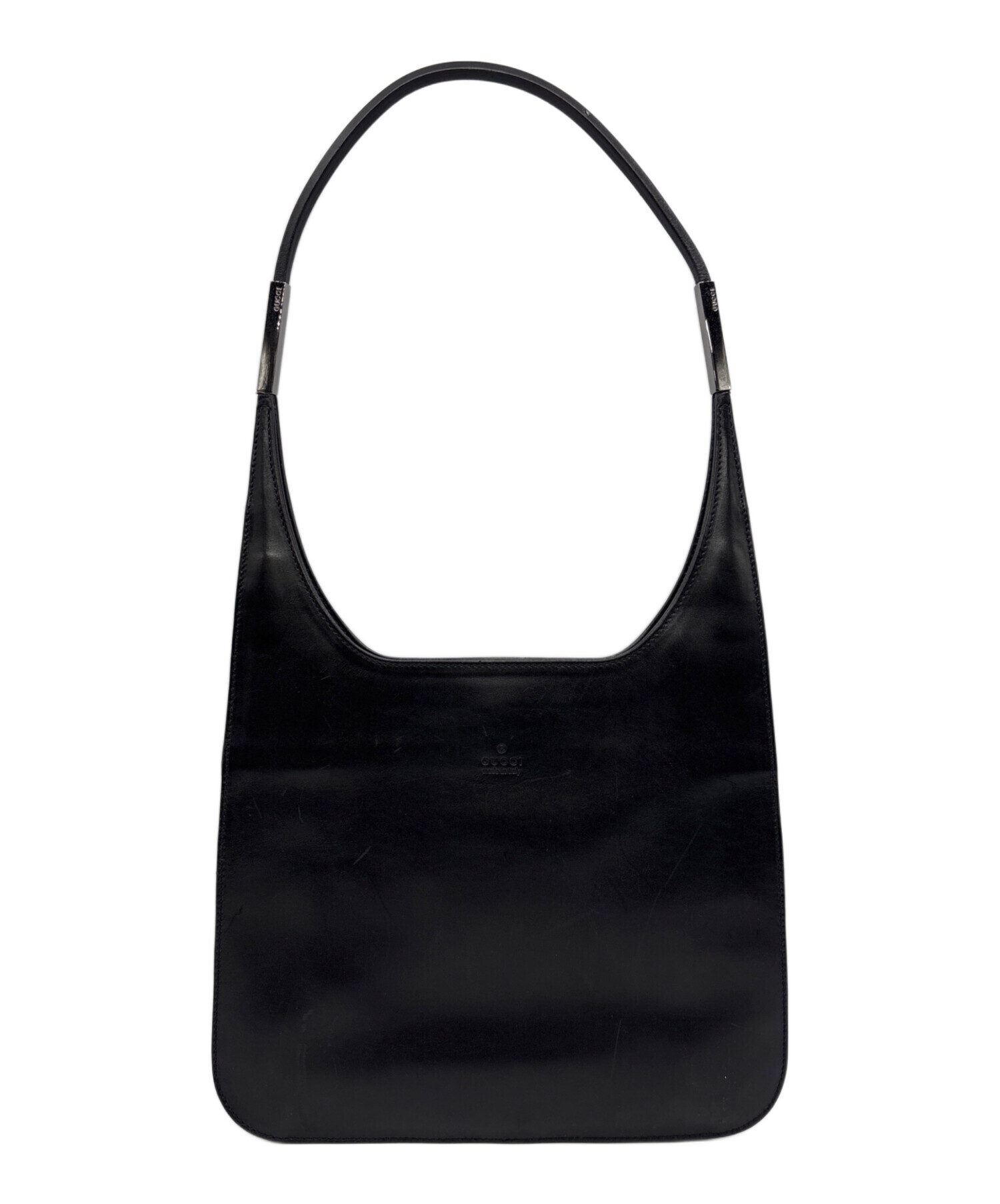 中古・古着通販】GUCCI (グッチ) ワンショルダーバッグ ブラック