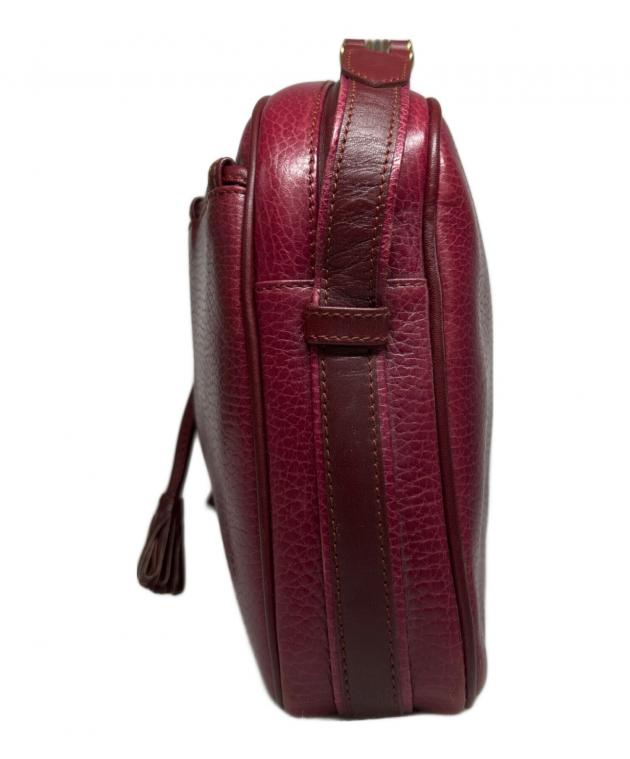 カルティエ　ショルダーバッグ 中古・古着通販】Cartier (カルティエ) ショルダーバッグ レッド