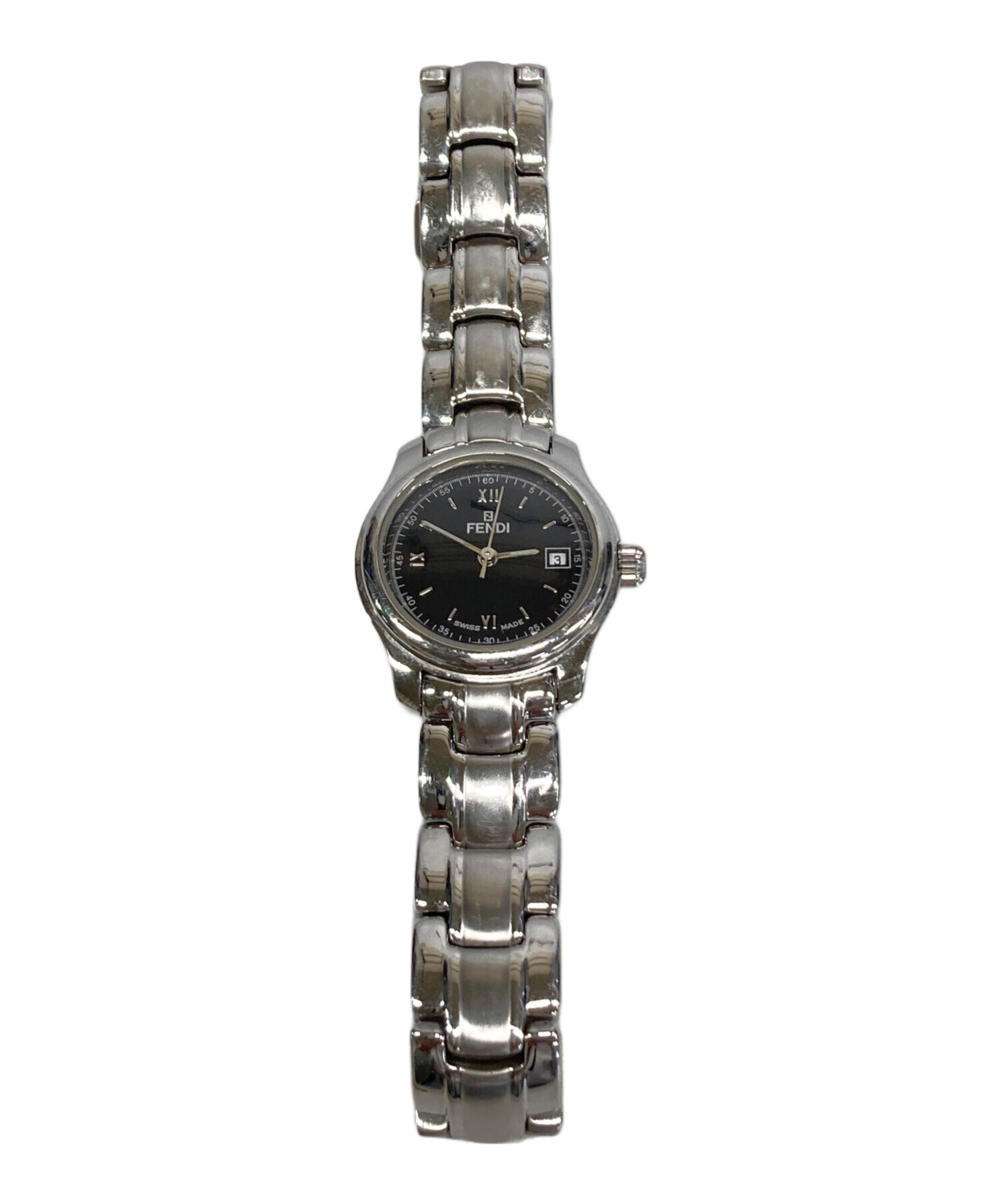 中古・古着通販】FENDI (フェンディ) 腕時計 ブラック｜ブランド・古着 