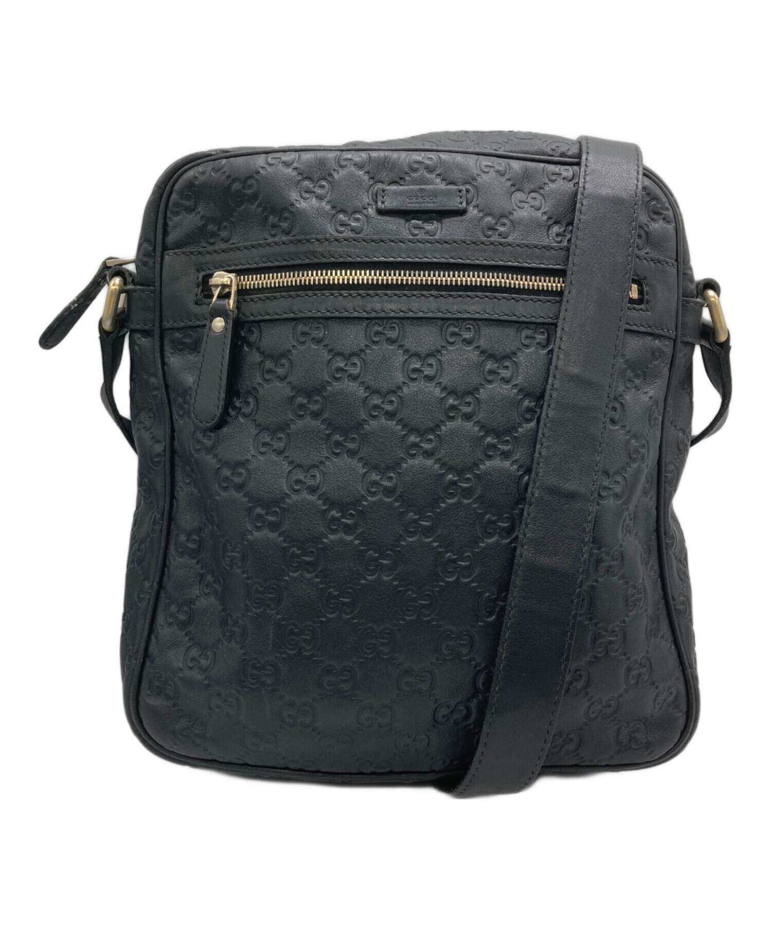 中古・古着通販】GUCCI (グッチ) ショルダーバッグ ブラック｜ブランド