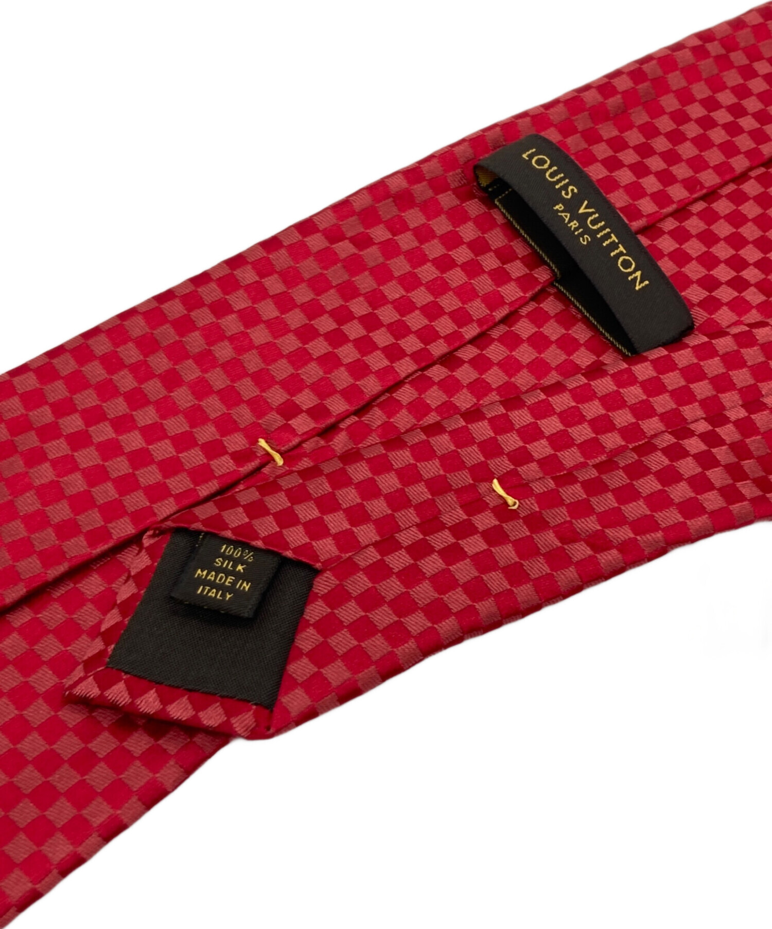 中古・古着通販】LOUIS VUITTON (ルイ ヴィトン) ネクタイ レッド