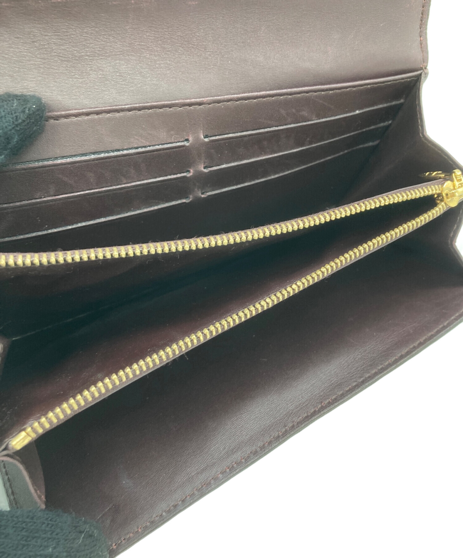 中古・古着通販】LOUIS VUITTON (ルイ ヴィトン) 長財布 アマラント