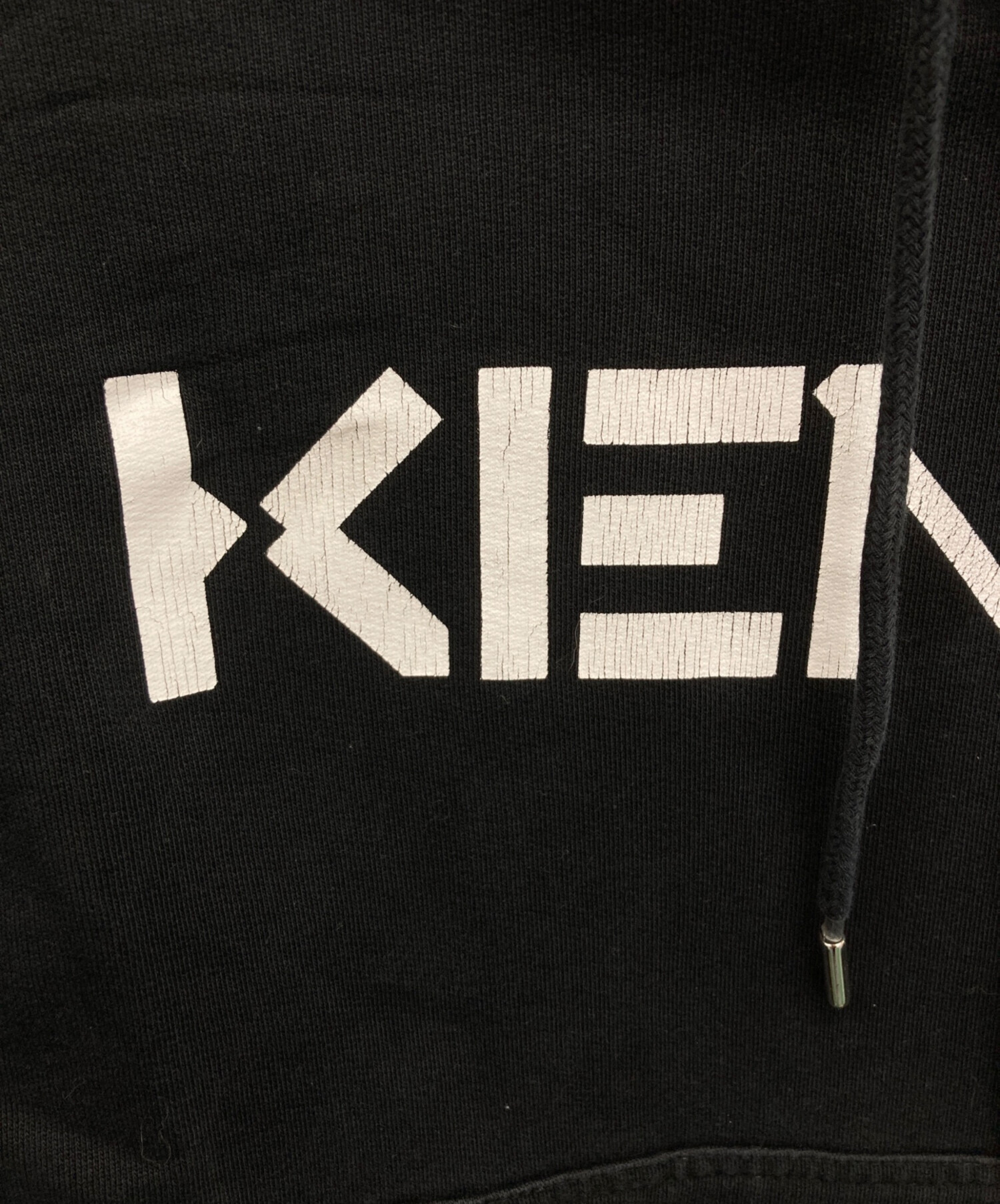 中古・古着通販】KENZO (ケンゾー) プルオーバーパーカー ブラック