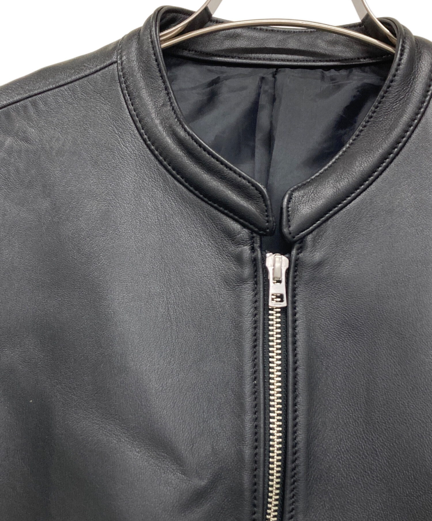 中古・古着通販】LIDnM (リドム) シングルライダースジャケット