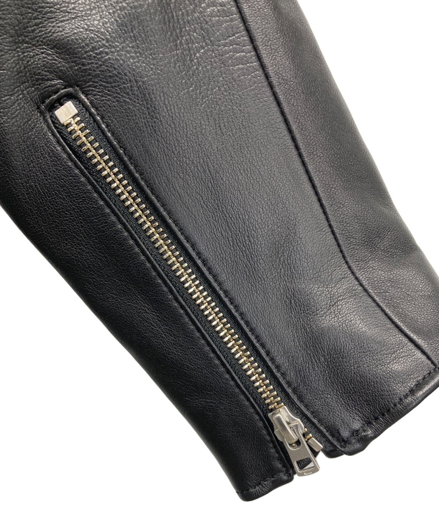 中古・古着通販】LIDnM (リドム) シングルライダースジャケット