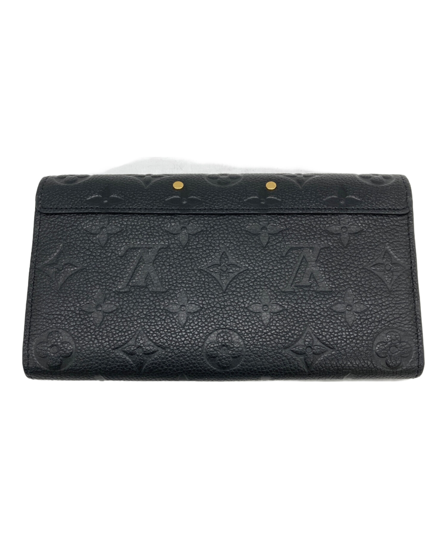 中古・古着通販】LOUIS VUITTON (ルイ ヴィトン) 長財布 ブラック