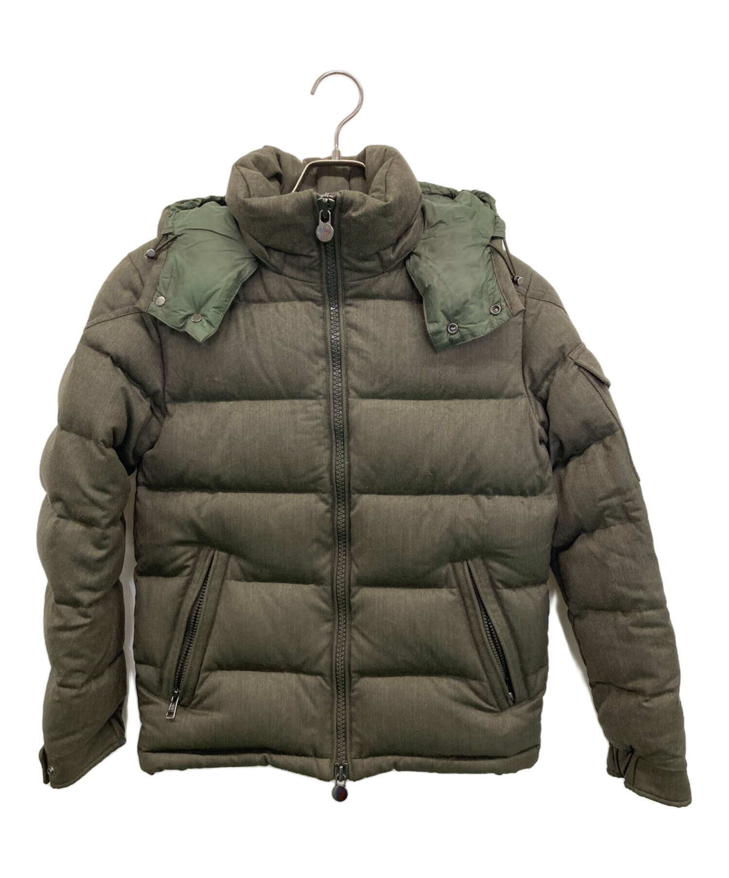 中古・古着通販】MONCLER (モンクレール) ダウンジャケット カーキ