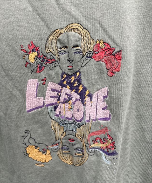 中古・古着通販】Left Alone (レフトアローン) 切替フリーススウェット