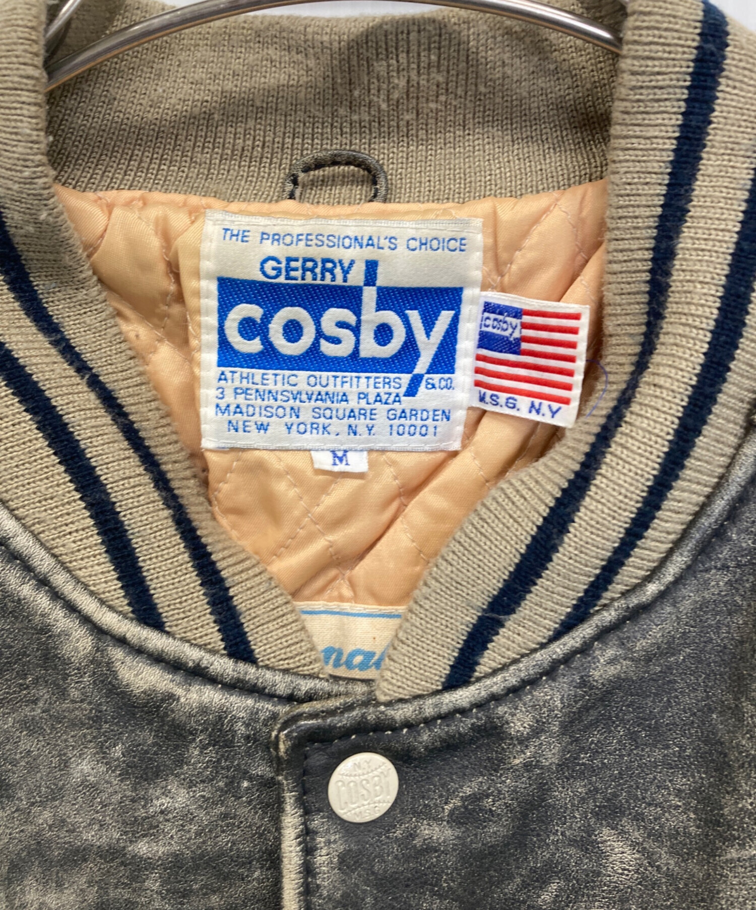 Gerry Cosby A+C ブルゾン（その他） XL 紺 【古着】【中古】 中古・古着通販】GERRY COSBY (ジェリー コスビー) スタジャン