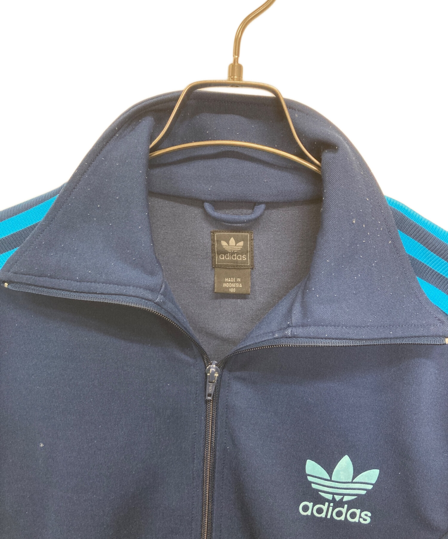 中古・古着通販】adidas (アディダス) トラックジャケット ブルー