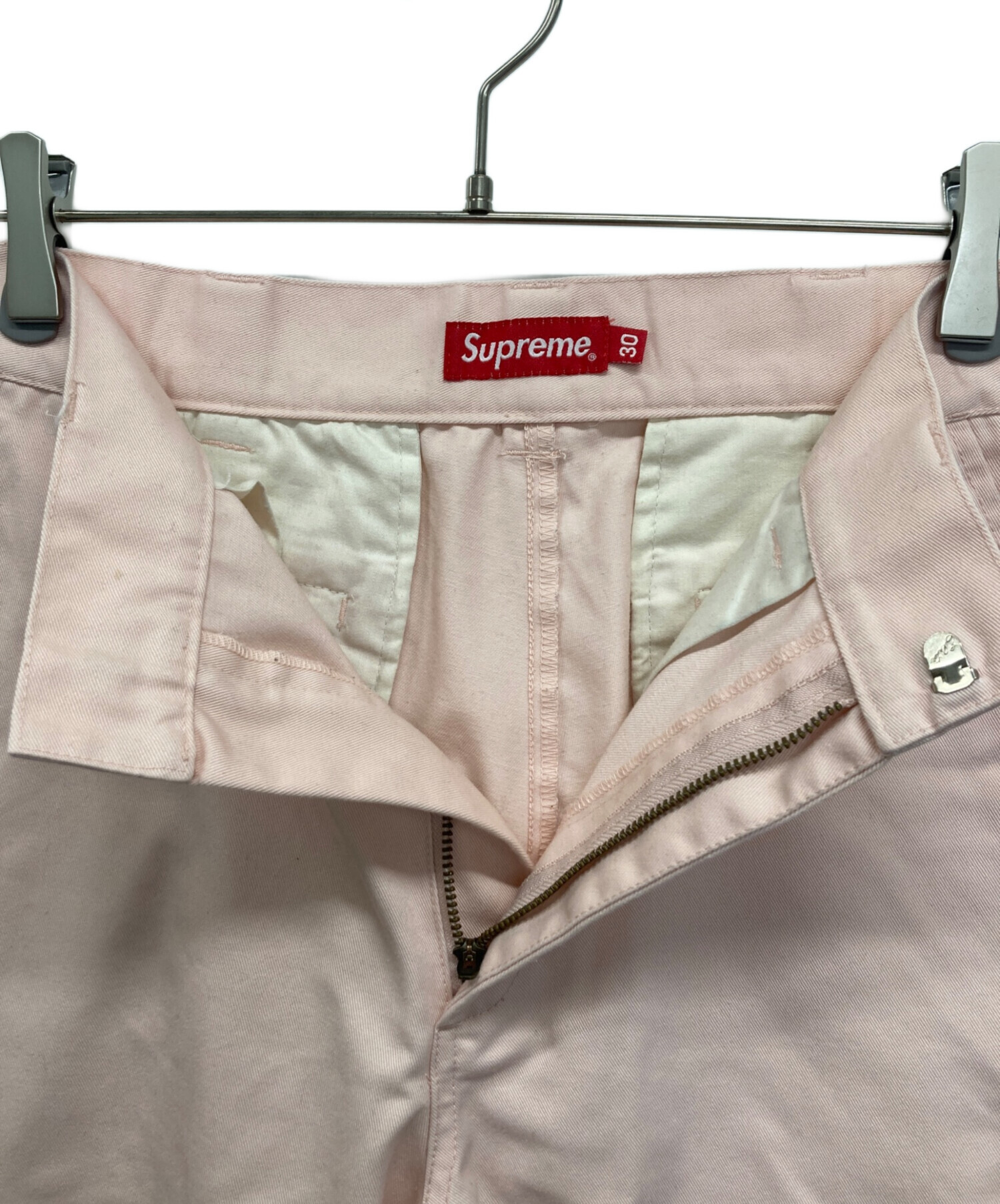 中古・古着通販】SUPREME (シュプリーム) ワークパンツ ピンク サイズ