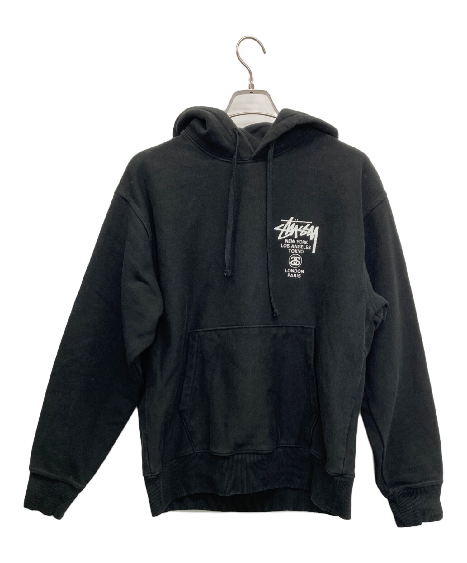 中古・古着通販】stussy (ステューシー) プルオーバーパーカー 
