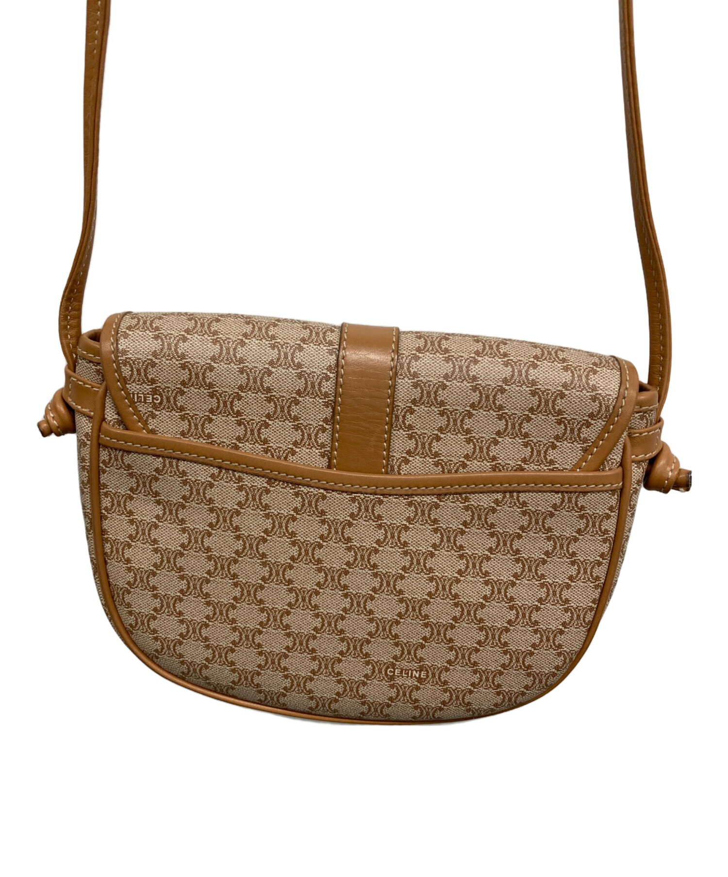 中古・古着通販】CELINE (セリーヌ) ショルダーバッグ ベージュ