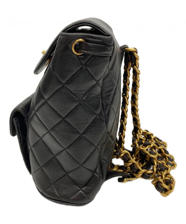 シャネル　リュック　ヴィンテージ　美品 中古・古着通販】CHANEL (シャネル) リュック ブラック｜ブランド
