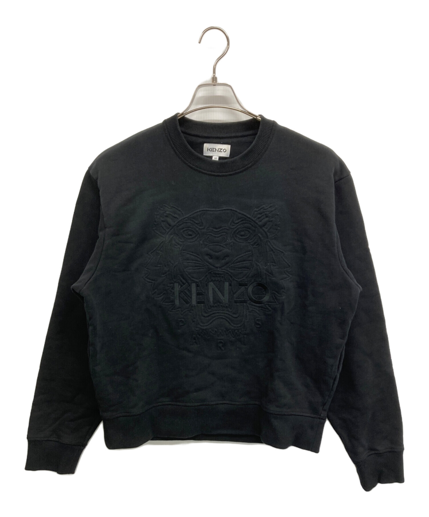 中古・古着通販】KENZO (ケンゾー) クルーネックスウェット ブラック