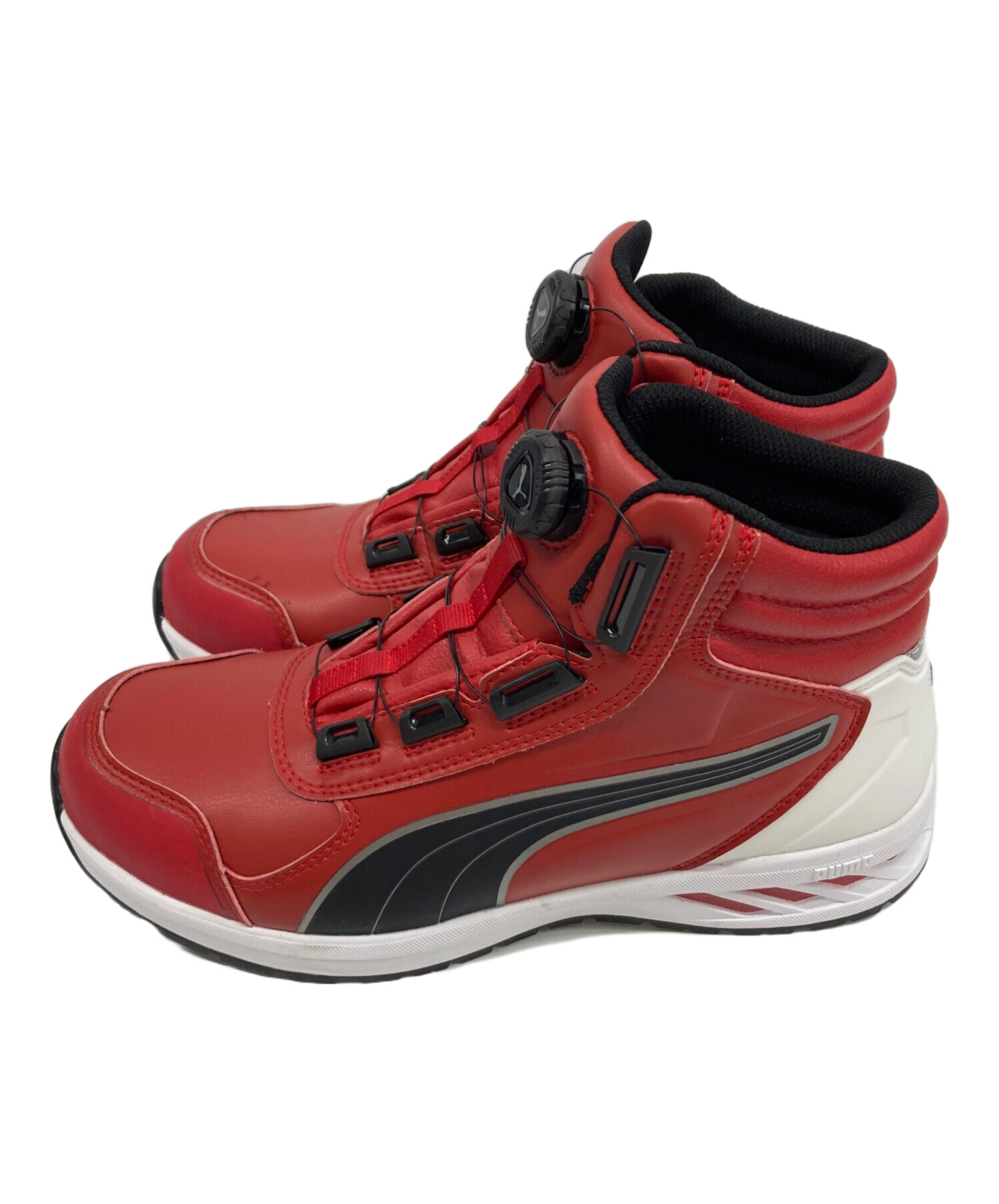 中古・古着通販】PUMA (プーマ) 安全靴 レッド サイズ:26.5cm