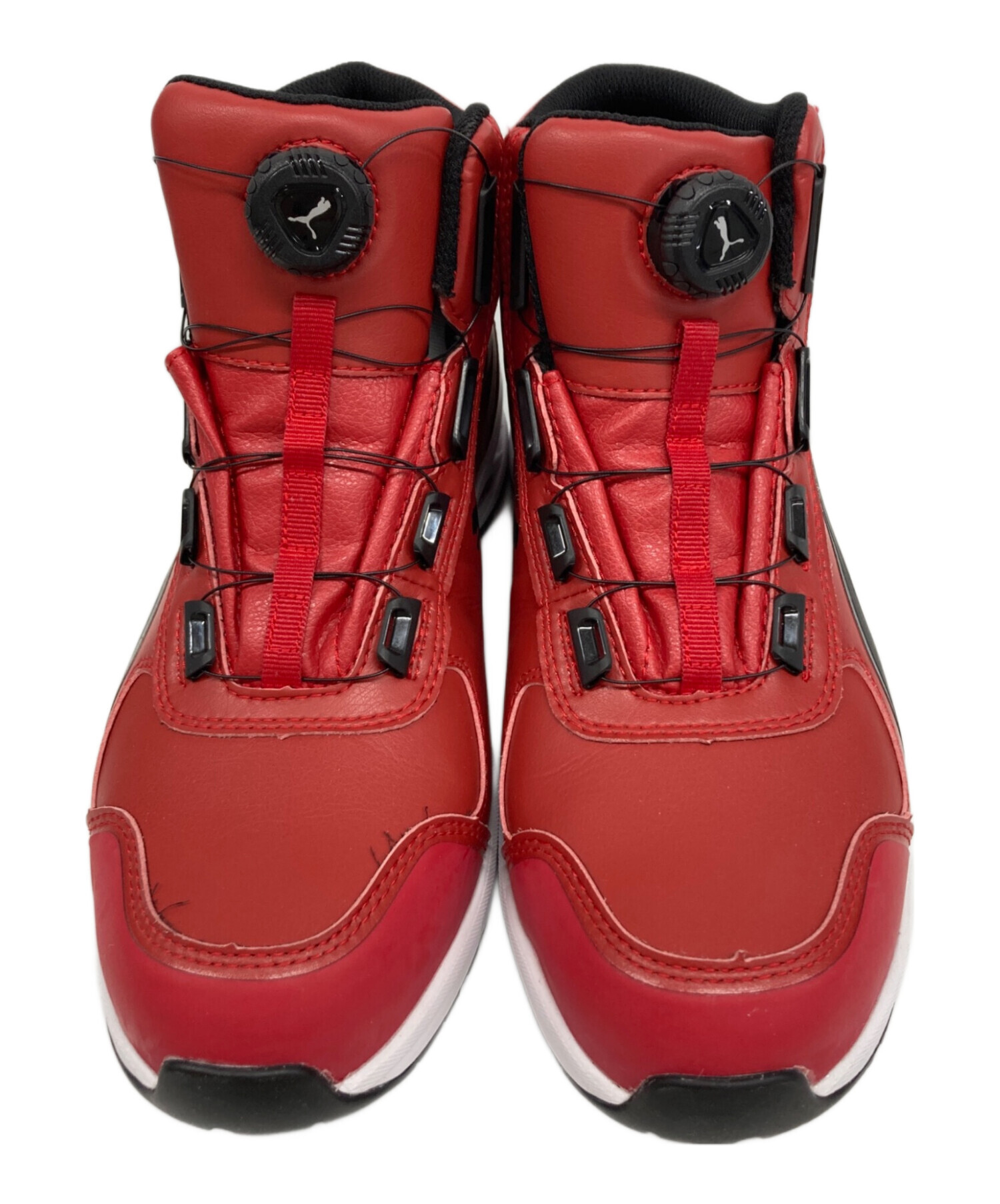 中古・古着通販】PUMA (プーマ) 安全靴 レッド サイズ:26.5cm