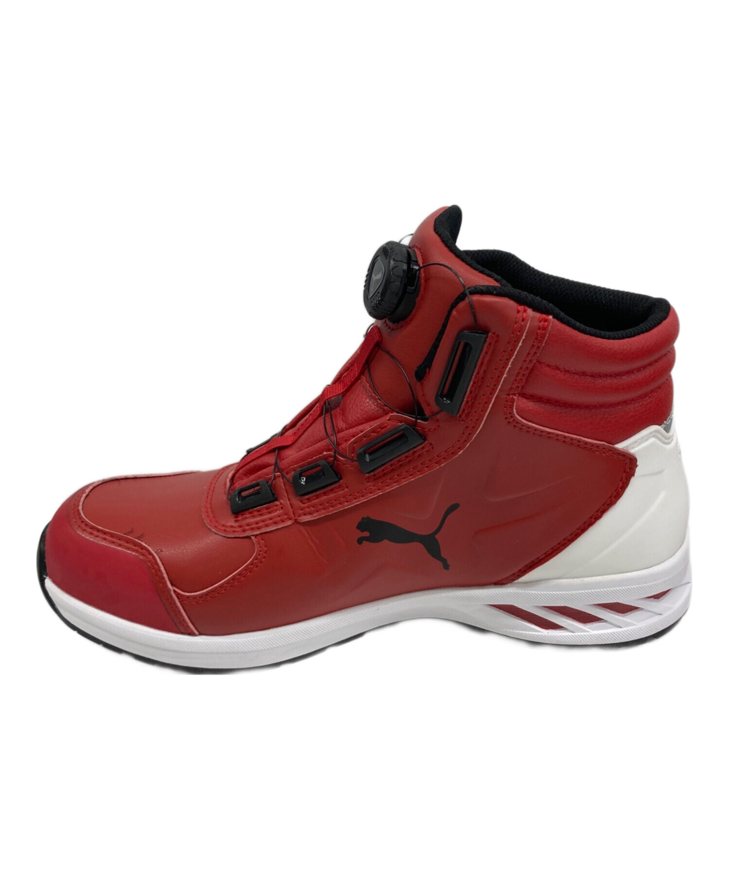 中古・古着通販】PUMA (プーマ) 安全靴 レッド サイズ:26.5cm