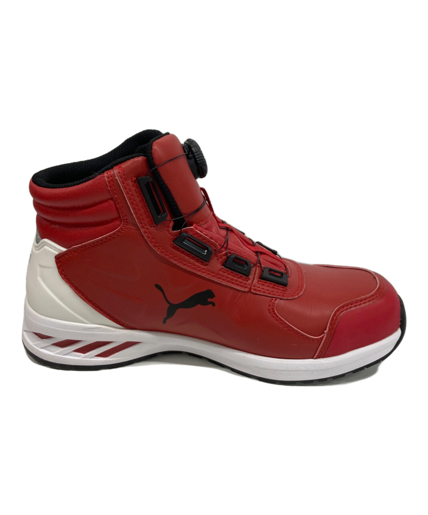 【美品｜店頭展示品】PUMA プーマ 安全靴 レッド 赤 26cm 中古・古着通販】PUMA (プーマ) 安全靴 レッド サイズ:26.5cm