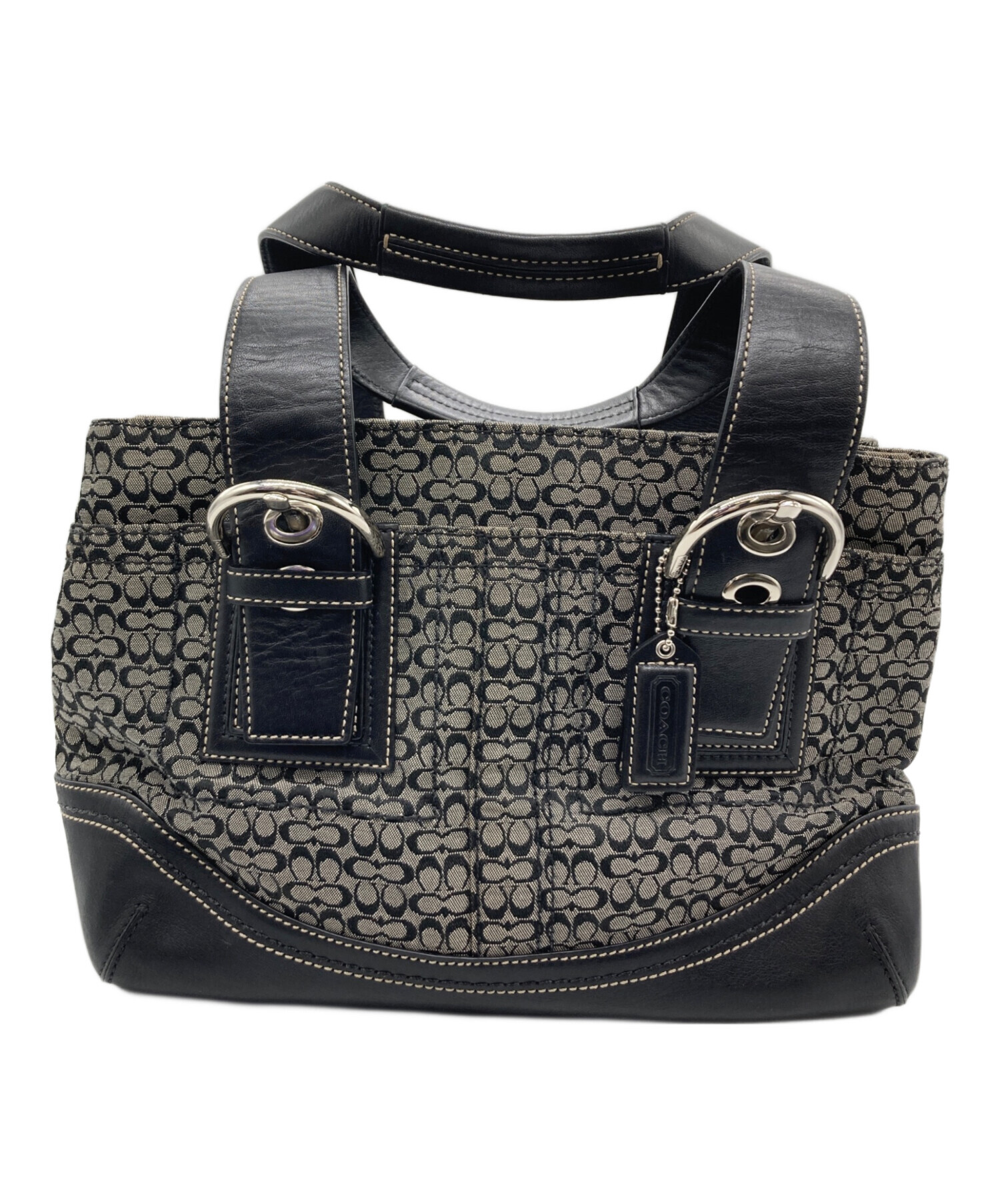 中古・古着通販】COACH (コーチ) トートバッグ ブラック｜ブランド