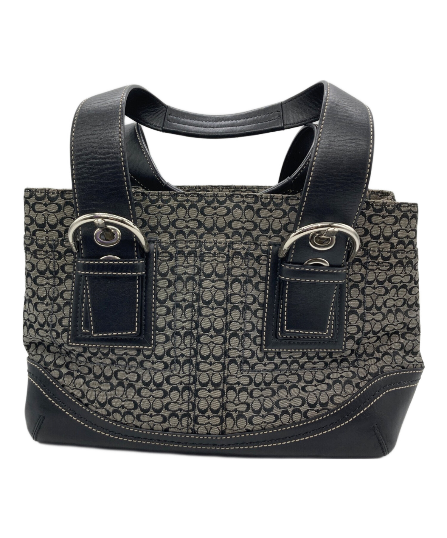 中古・古着通販】COACH (コーチ) トートバッグ ブラック｜ブランド