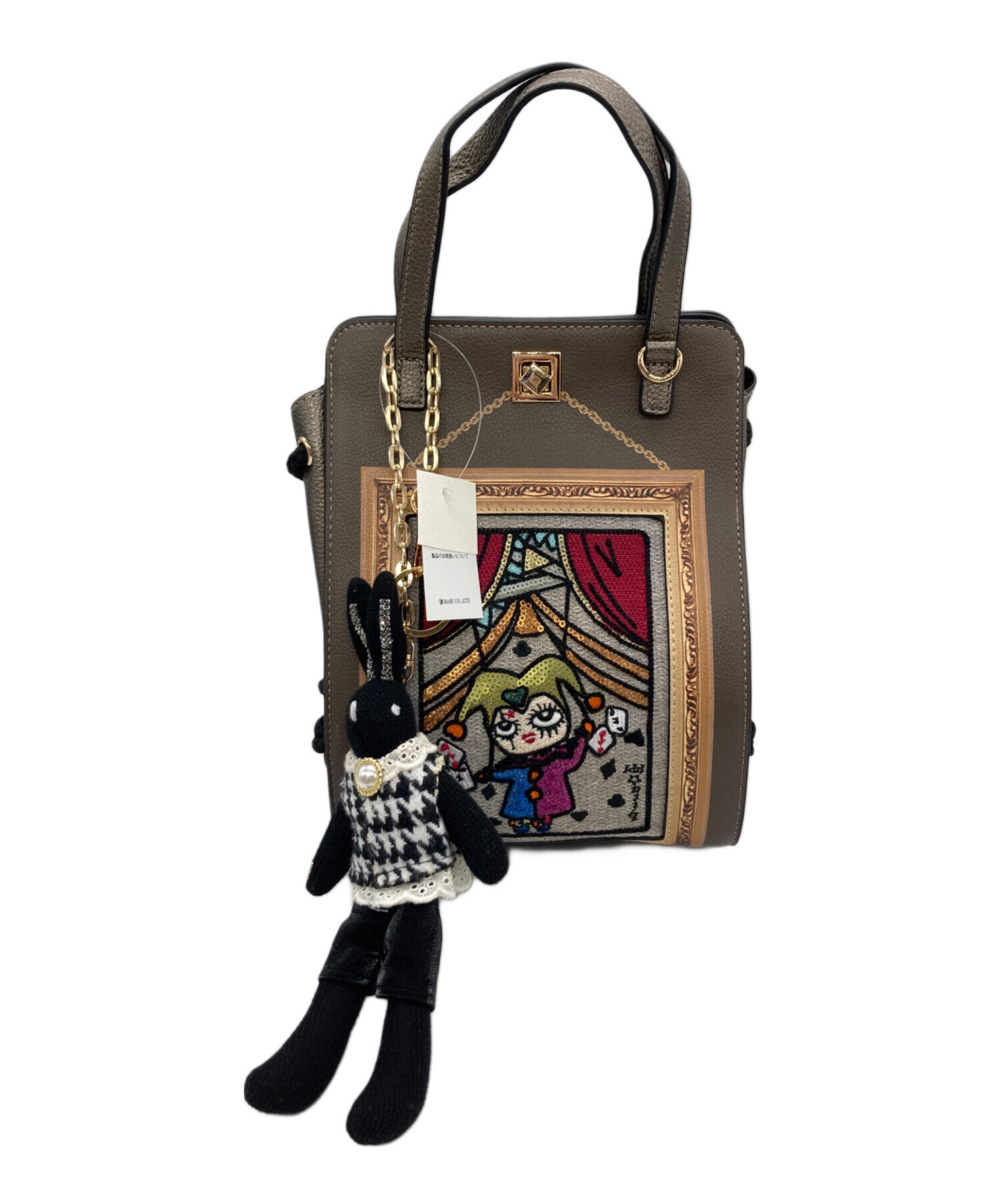中古・古着通販】Lita Aaty (リタアーティ) 2WAYバッグ グレー 未使用 