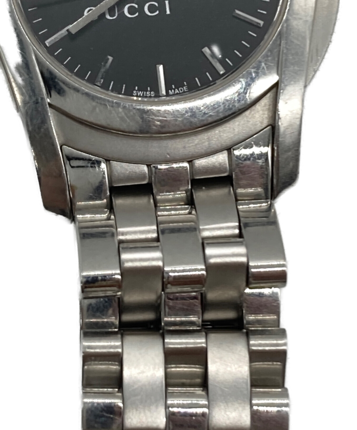 中古・古着通販】GUCCI (グッチ) 腕時計 シルバー｜ブランド・古着通販