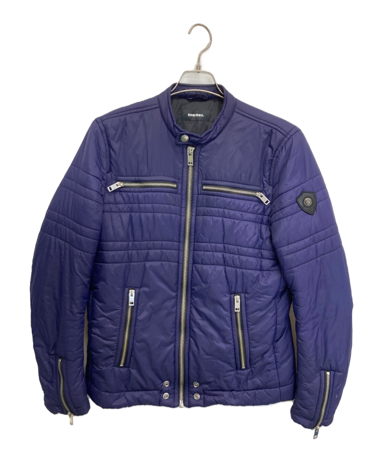 中古・古着通販】DIESEL (ディーゼル) ナイロンジャケット パープル 
