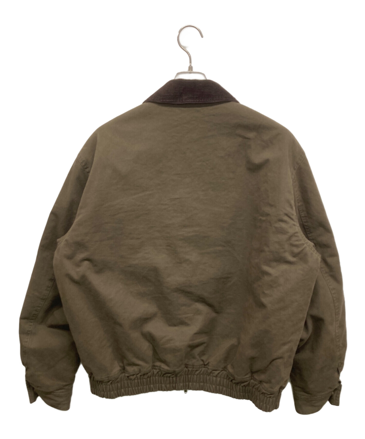 WETTEMPT サルファーダイ キルティング ツイル ブルゾン ジャケット SULFUR DYED QUILTED TWILL BLOUSON / サルファーダイキルティング