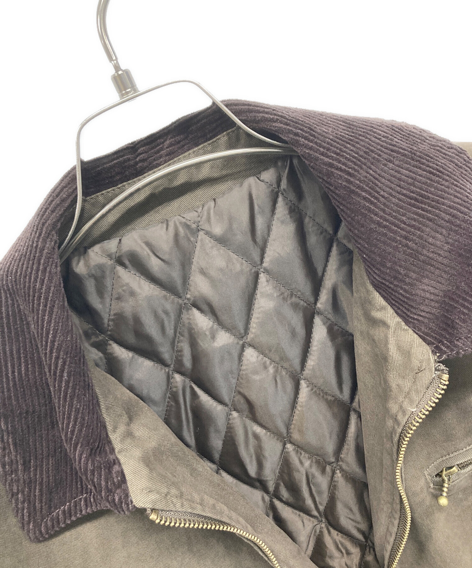 WETTEMPT サルファーダイ キルティング ツイル ブルゾン ジャケット SULFUR DYED QUILTED TWILL BLOUSON / サルファーダイキルティング