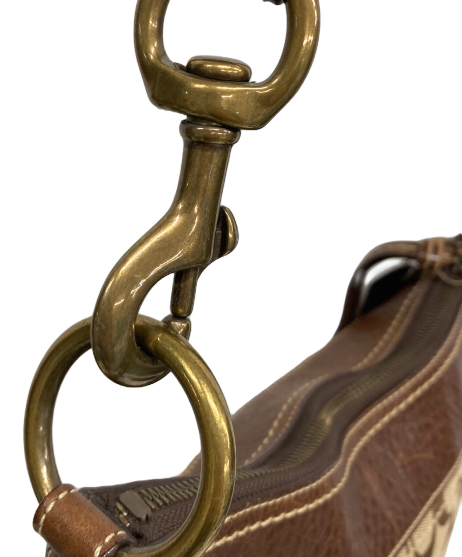 未使用☆COACHコーチ ショルダーカメラバッグ スマホ ブラウン ベージュ. 中古・古着通販】COACH (コーチ) ショルダーバッグ ベージュ×ブラウン