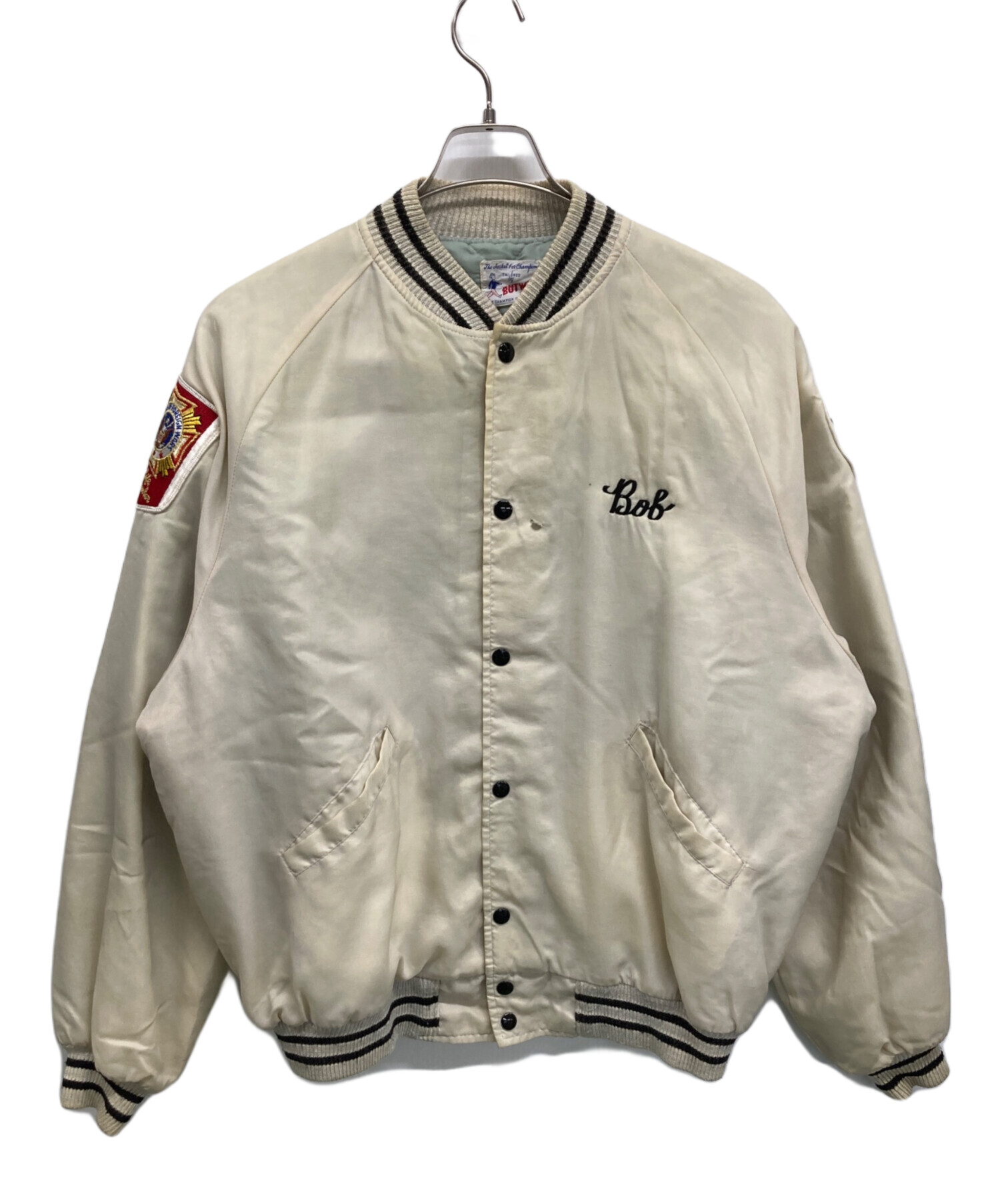 中古・古着通販】butwin (バトウィン) スタジャン アイボリー サイズ 