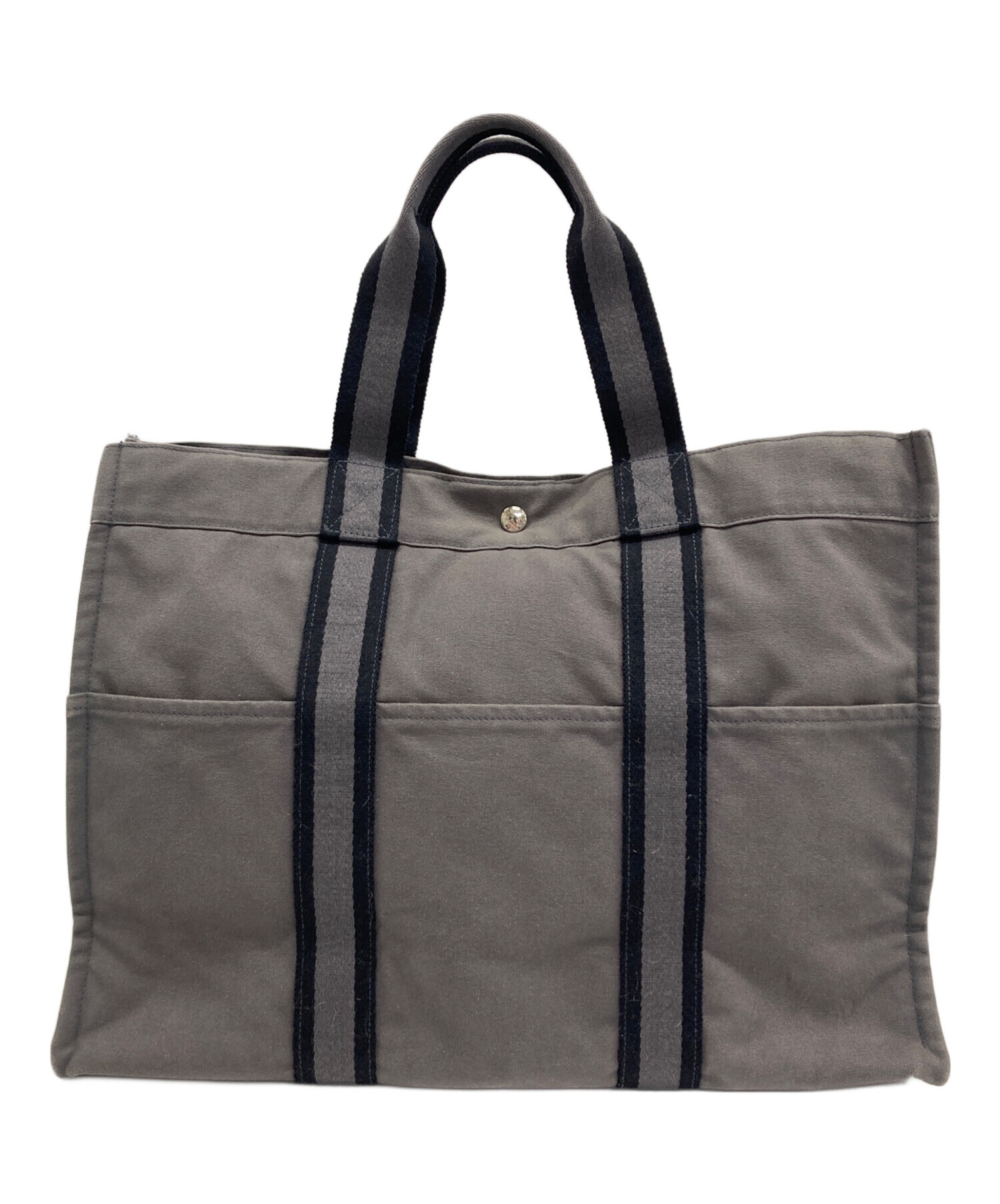 中古・古着通販】HERMES (エルメス) トートバッグ グレー｜ブランド