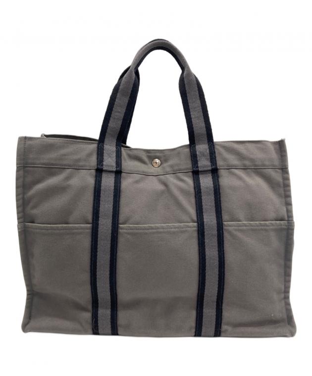 中古・古着通販】HERMES (エルメス) トートバッグ グレー｜ブランド