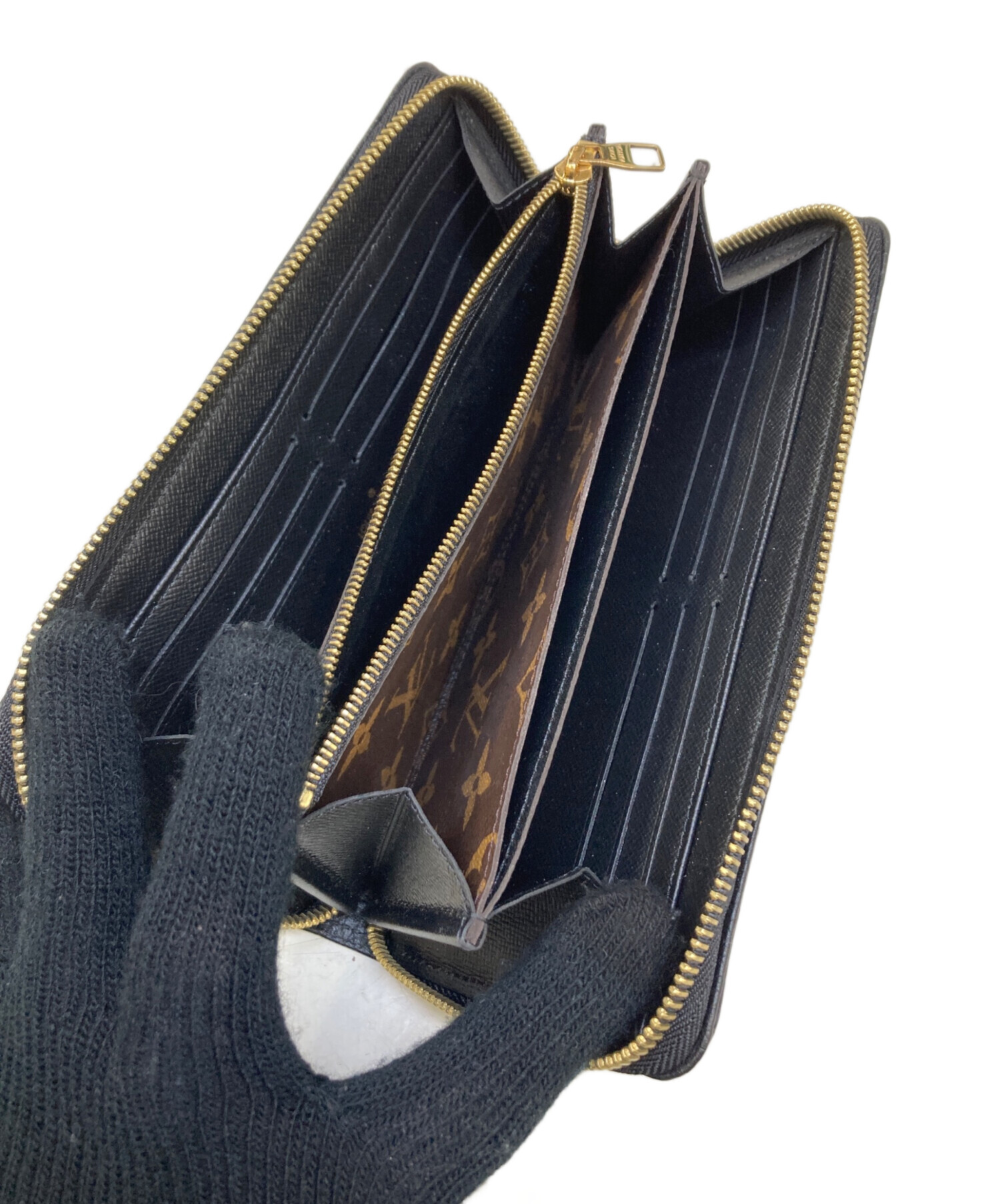 中古・古着通販】LOUIS VUITTON (ルイ ヴィトン) 長財布 ブラウン