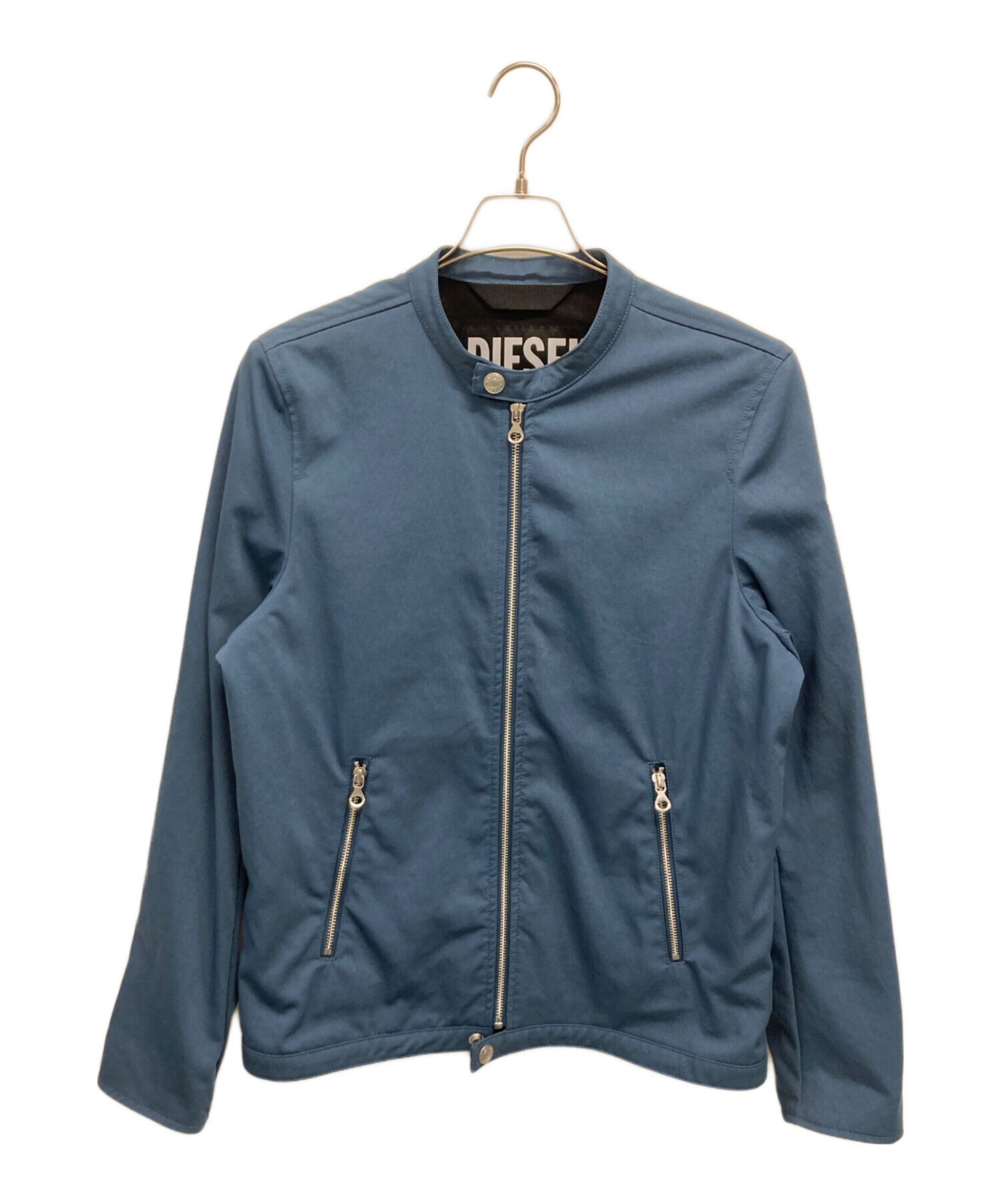 【diesel】古着　ライダースジャケット 中古・古着通販】DIESEL (ディーゼル) ライダースジャケット ブルー