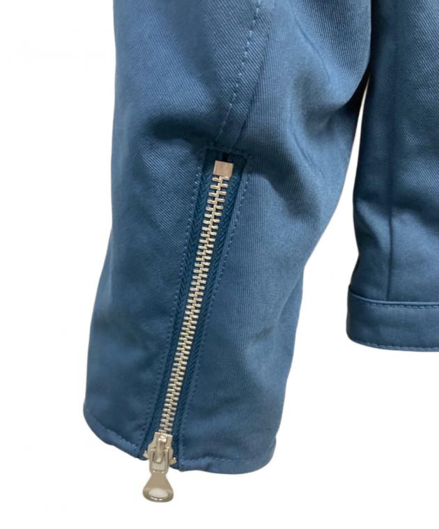 中古・古着通販】DIESEL (ディーゼル) ライダースジャケット ブルー