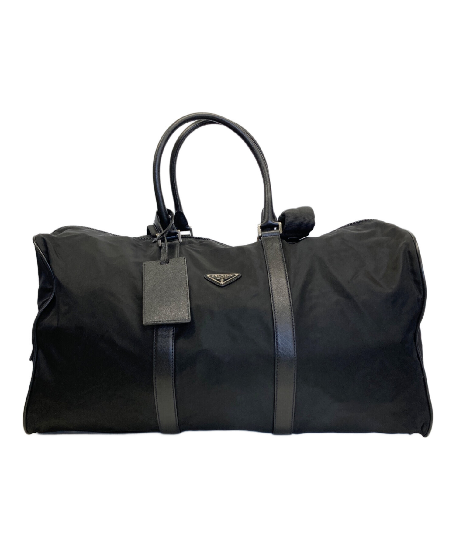 中古・古着通販】PRADA (プラダ) ボストンバッグ ブラック｜ブランド