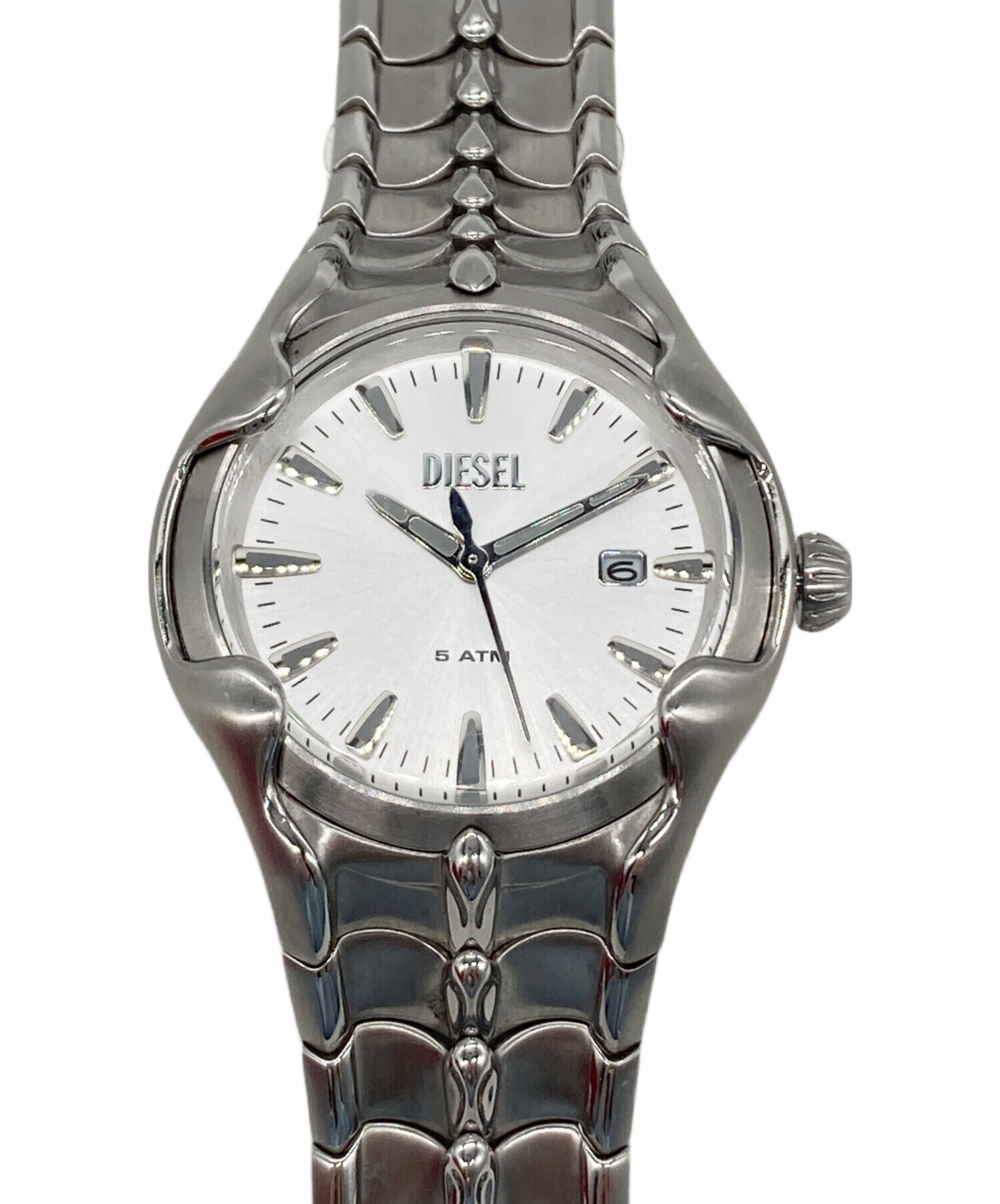 中古・古着通販】DIESEL (ディーゼル) 腕時計 シルバーカラー