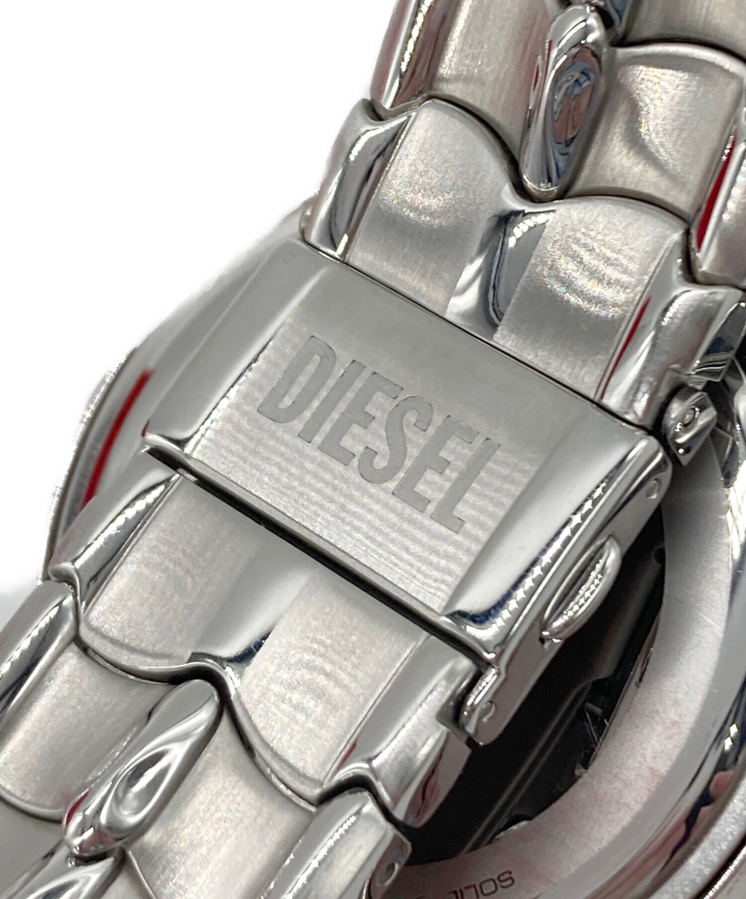 中古・古着通販】DIESEL (ディーゼル) 腕時計 シルバーカラー 