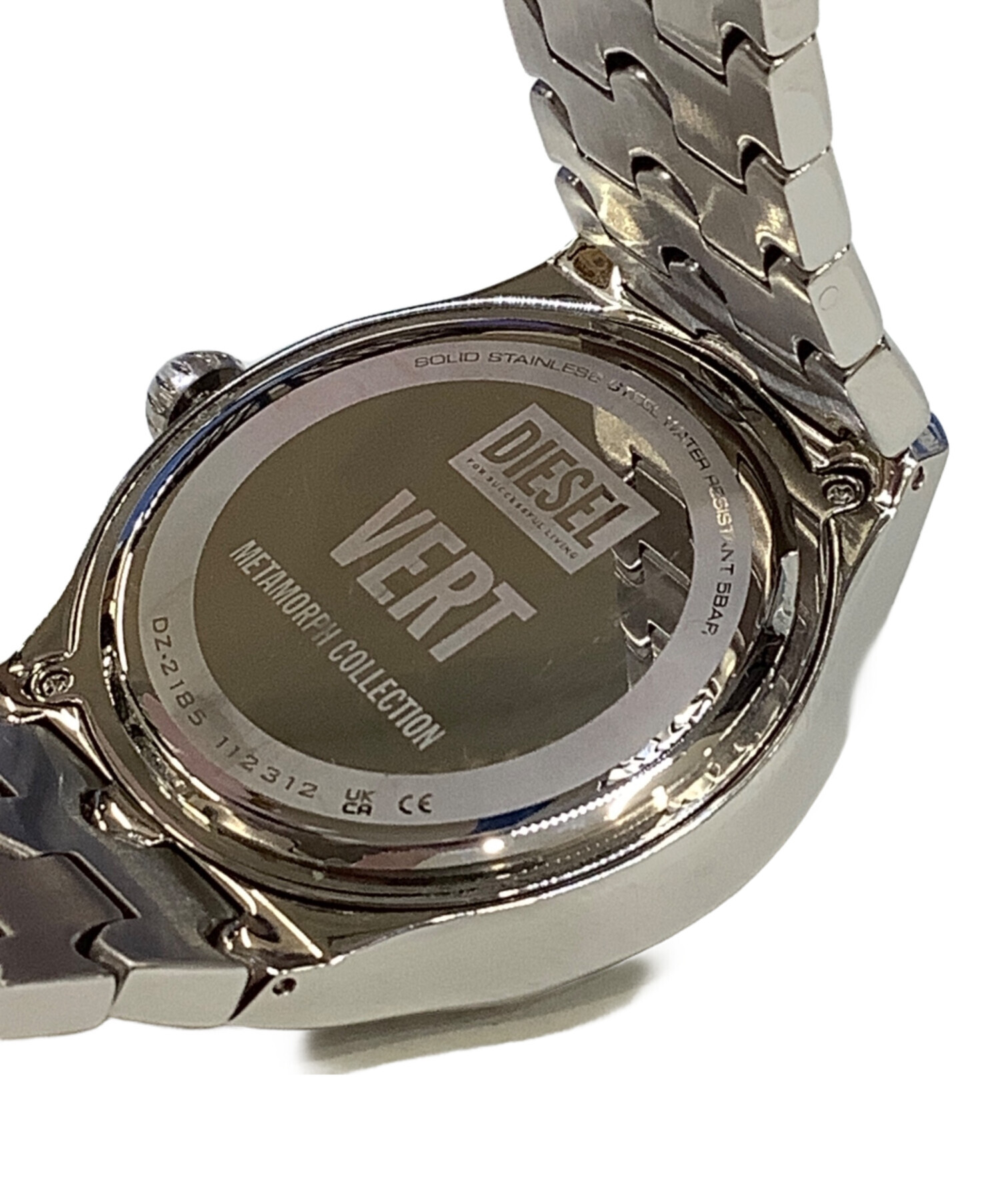 中古・古着通販】DIESEL (ディーゼル) 腕時計 シルバーカラー
