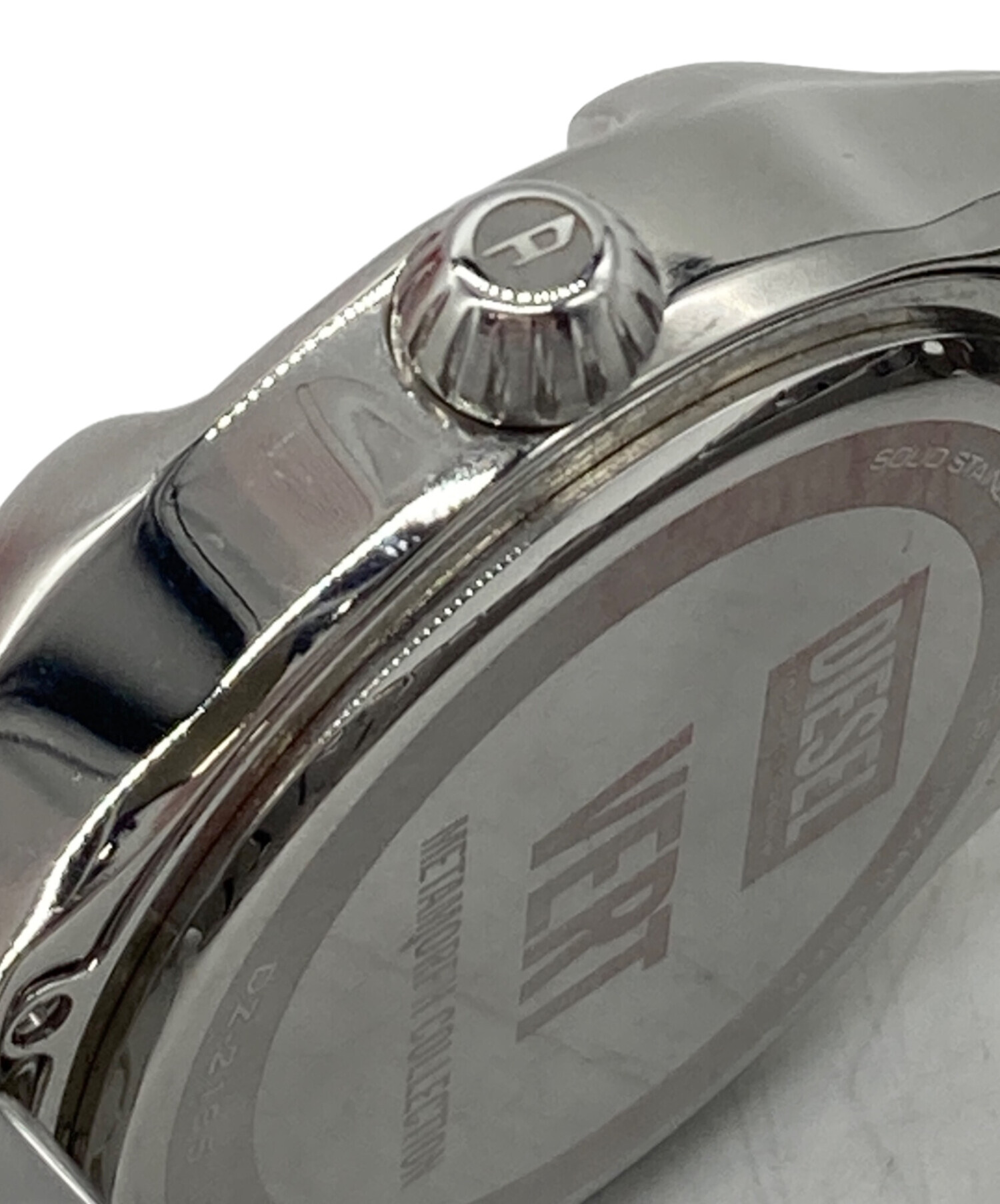 中古・古着通販】DIESEL (ディーゼル) 腕時計 シルバーカラー