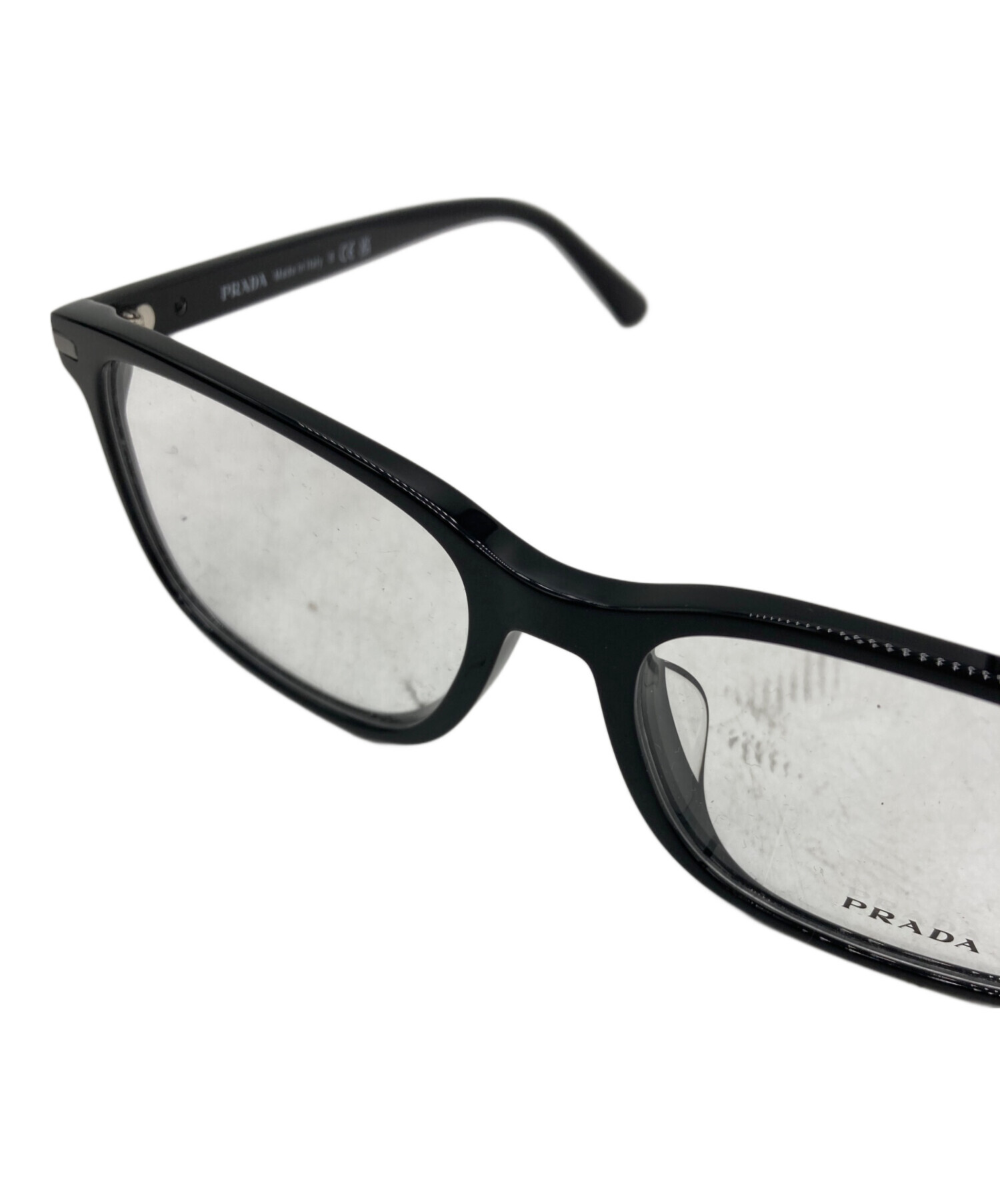 PRADAメガネ 新品未使用 PRADA（プラダ） メガネ VPR 21Z レディース キャットアイ型 フルリム