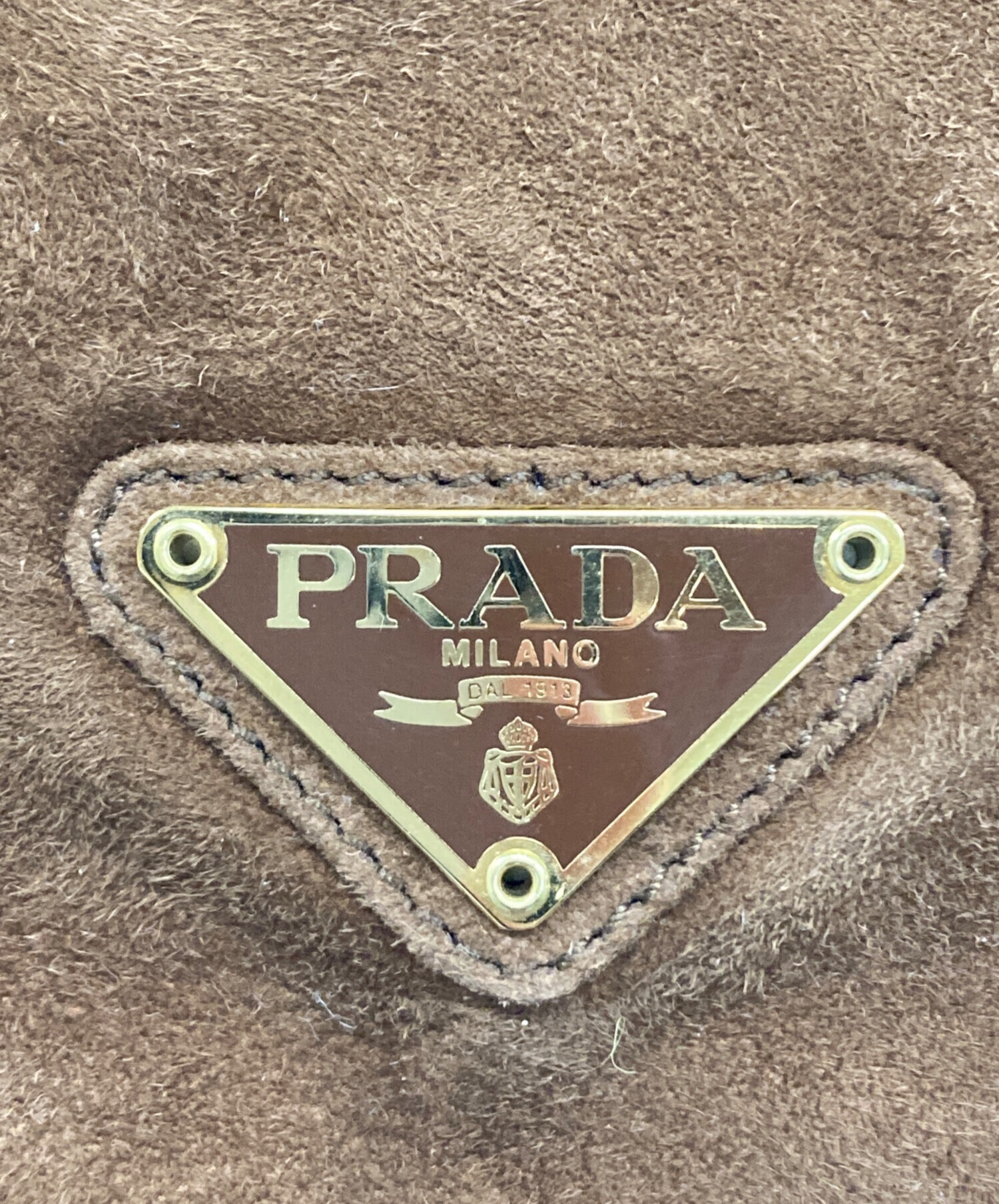 中古・古着通販】PRADA (プラダ) ダブルチェーンショルダーバッグ