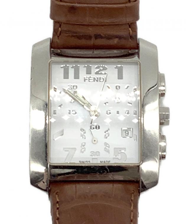 中古・古着通販】FENDI (フェンディ) 腕時計 ホワイト｜ブランド・古着
