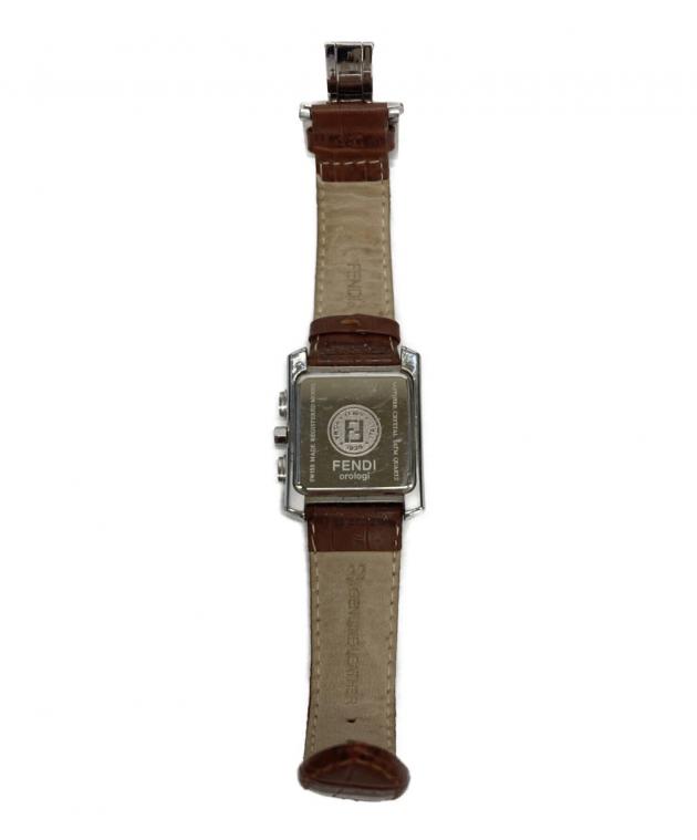 中古・古着通販】FENDI (フェンディ) 腕時計 ホワイト｜ブランド・古着