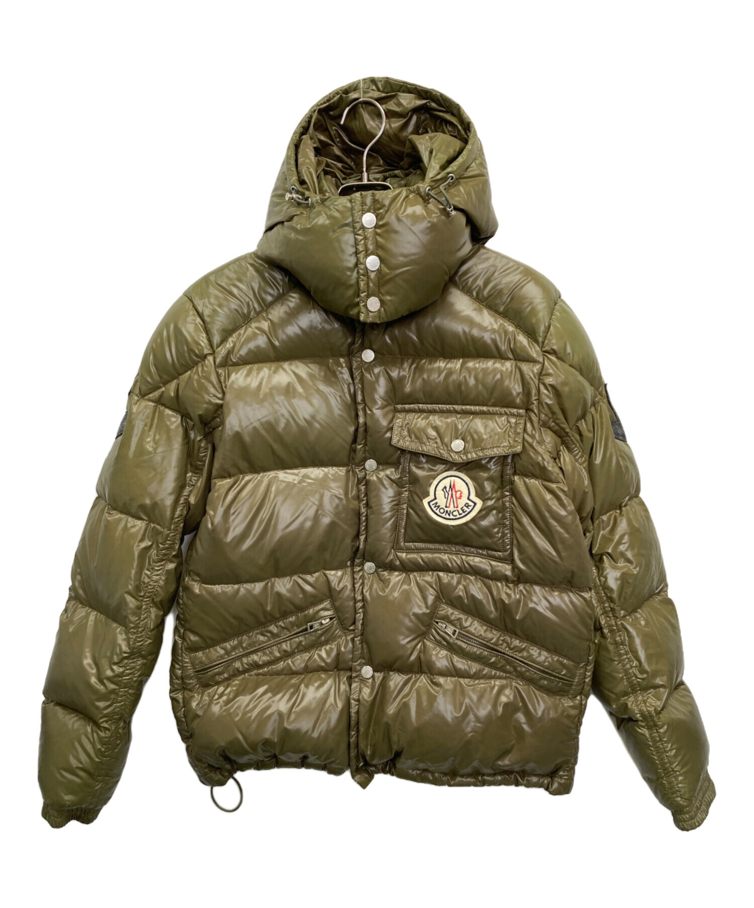 中古・古着通販】MONCLER (モンクレール) ダウンジャケット オリーブ