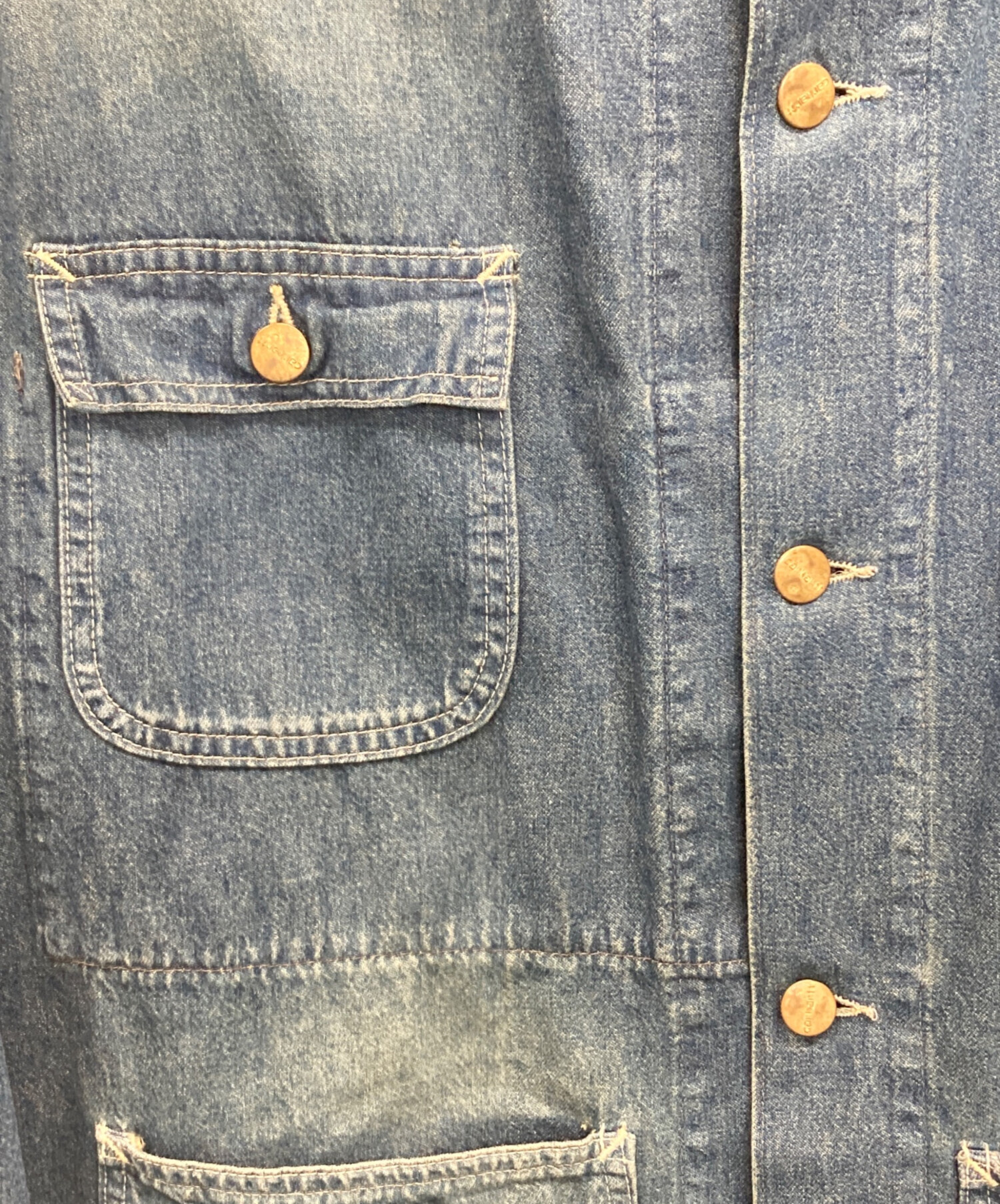 中古・古着通販】CarHartt (カーハート) カバーオール インディゴ